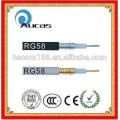 Alta qualidade rg58 CCTV cabo coaxial rg59 rg213